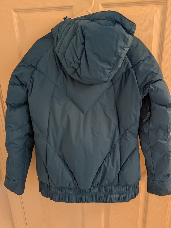 Women\'s Burton Waterproof Hooded Jacket in Purple & Teal